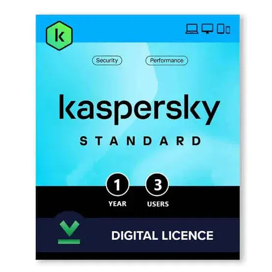Kaspersky Standard 3 Devices Antivirus and Anti-Ransomware in Kenya | City Gadgets Kenya
