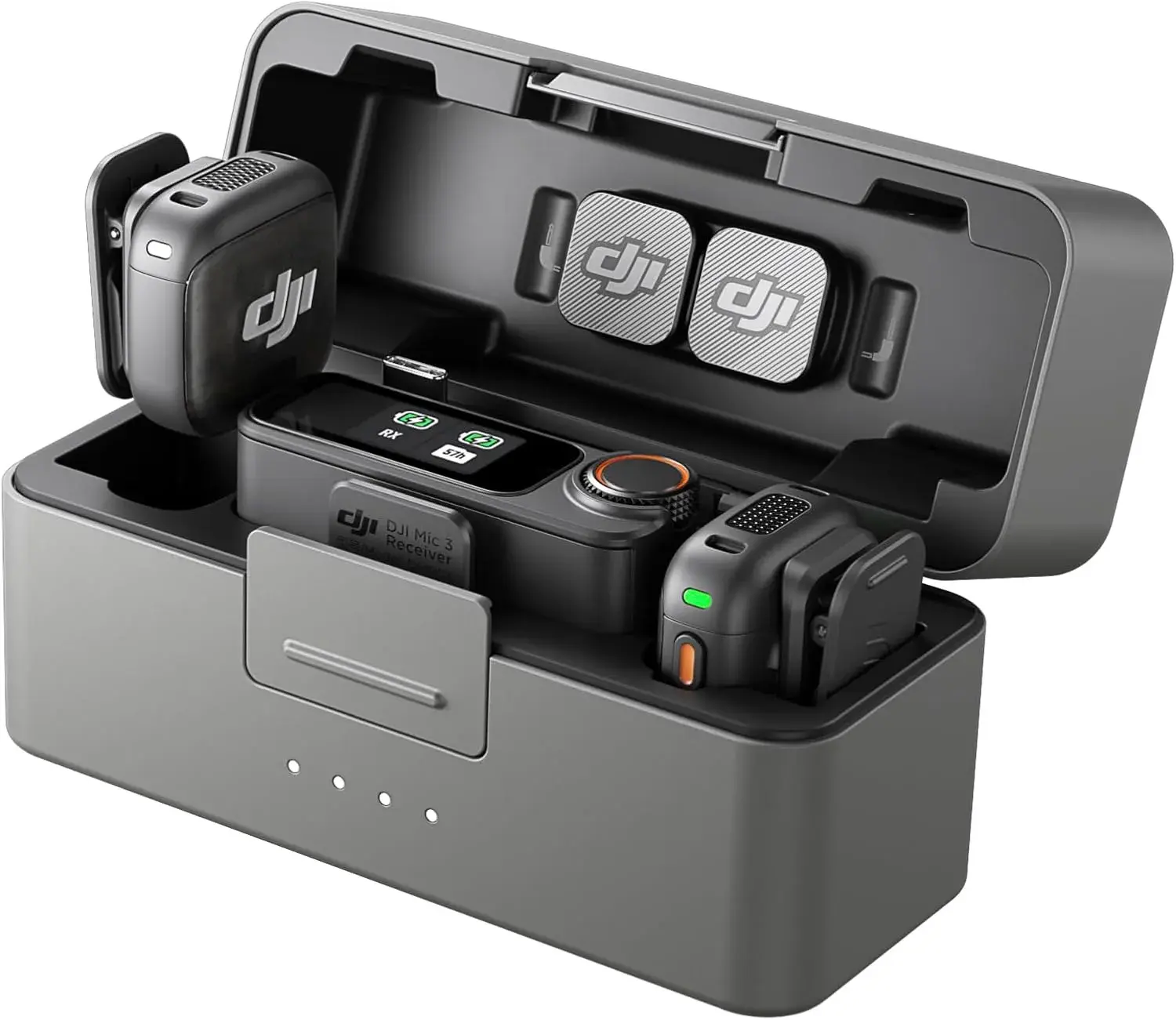 DJI Mic 3 (2 TX + 1 RX) Ultralight Wireless Microphone | citygadgetskenya.co.ke