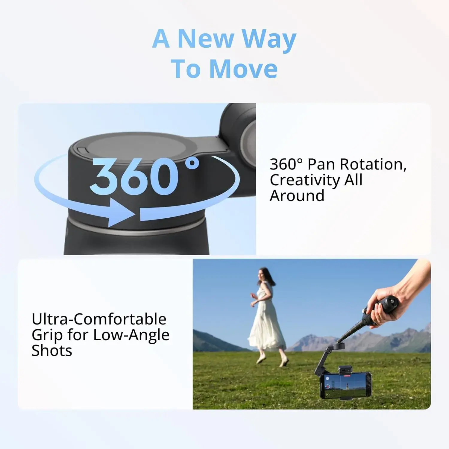 DJI Osmo Mobile 8 Smartphone Gimbal with 360° Rotation