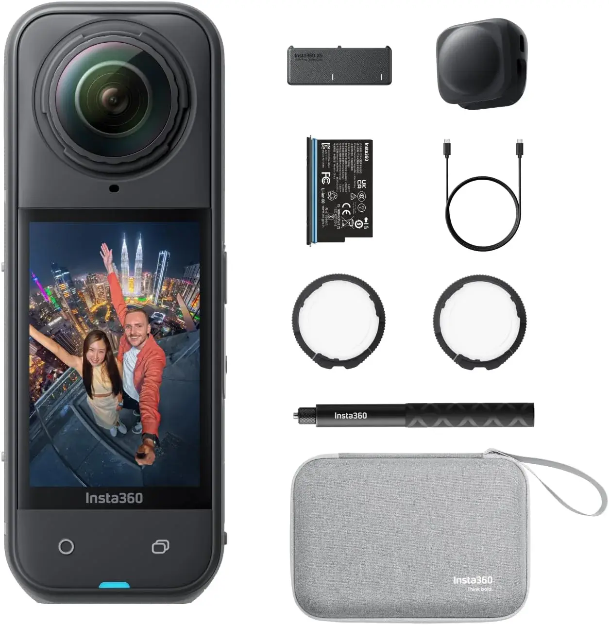 Insta360 X5 8K Essential Bundle 360° Camera