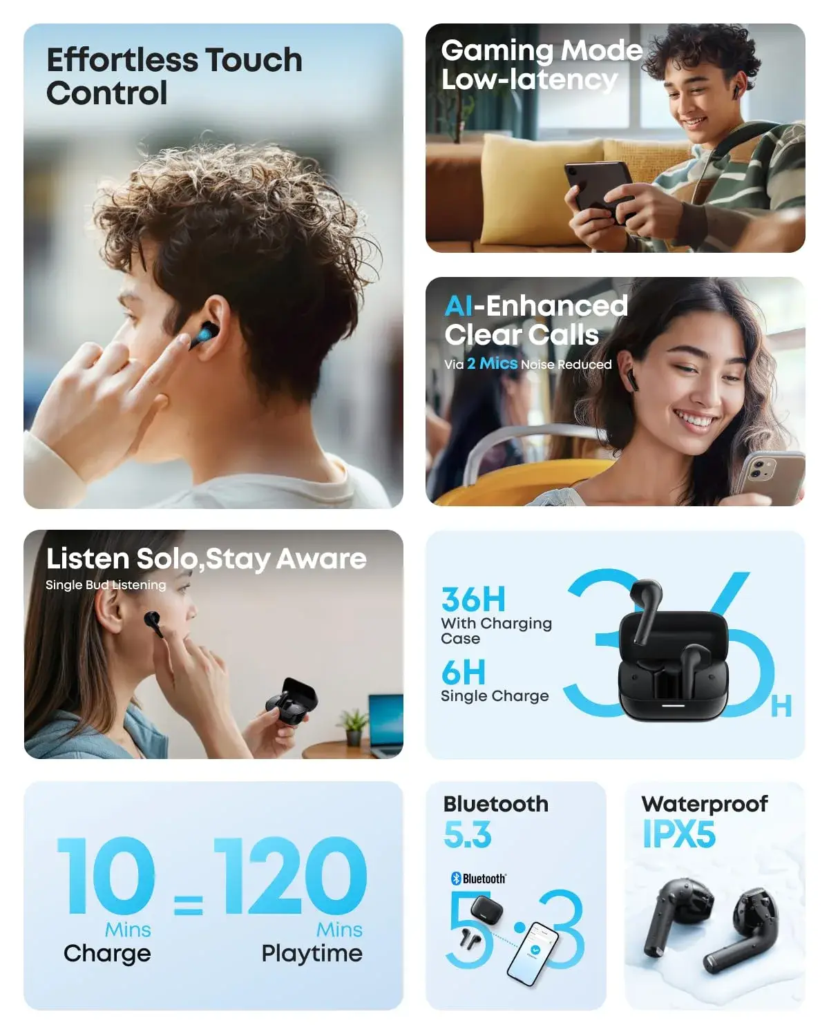 Anker Soundcore K20i Semi-In-Ear True Wireless Earbuds | citygadgetskenya.co.ke