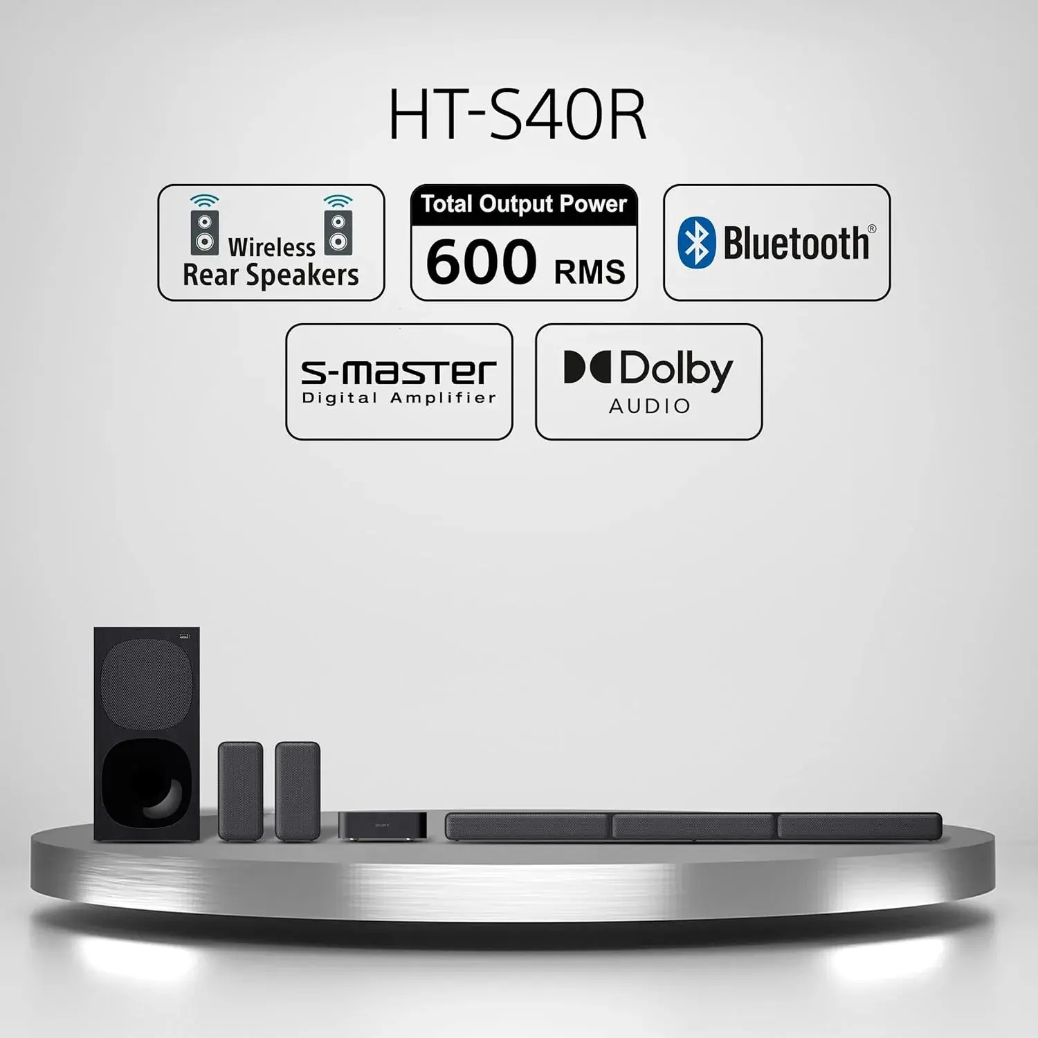 Sony HT-S40R 5.1ch 600W Soundbar with Wireless Rear Speakers in Kenya | City Gadgets Kenya