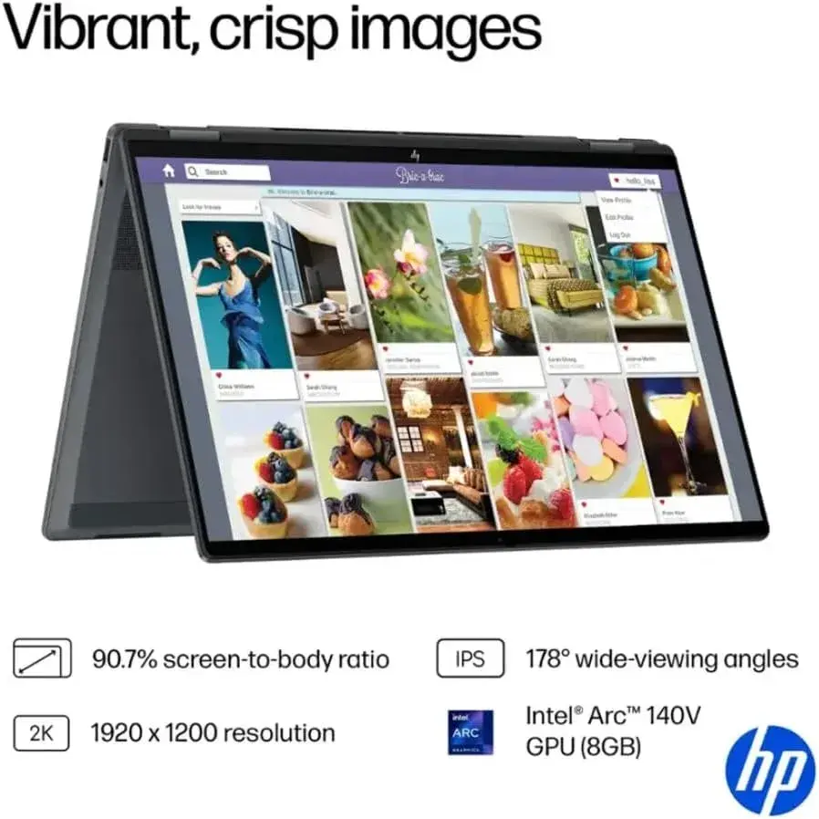 HP OmniBook X Flip 16" Intel Core Ultra 7, 16GB RAM, 1TB SSD — Price in Kenya