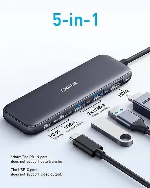 Anker 5-in-1 USB-C Hub in Kenya | City Gadgets Kenya