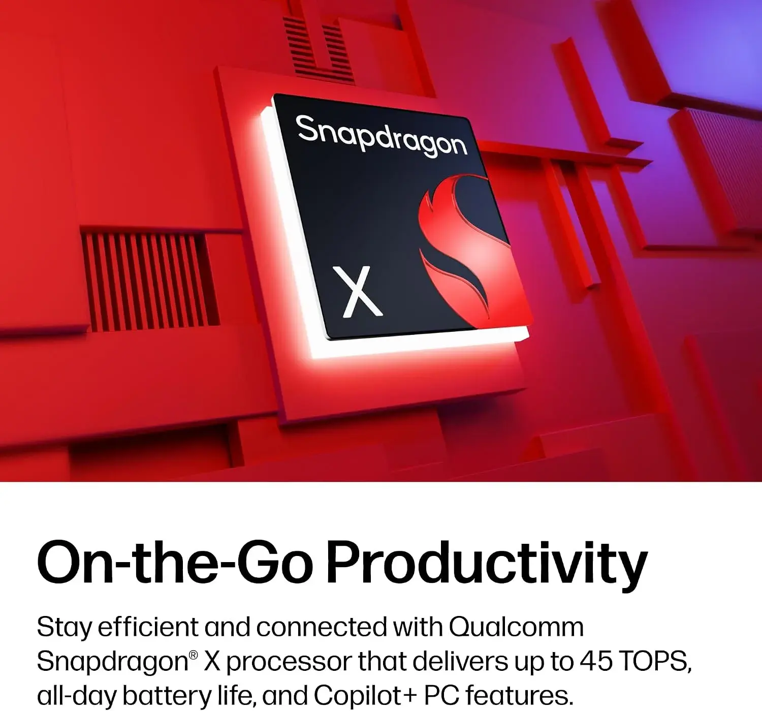 HP OmniBook 3 — Snapdragon X1, 16GB RAM, 512GB SSD, 14", Windows 11