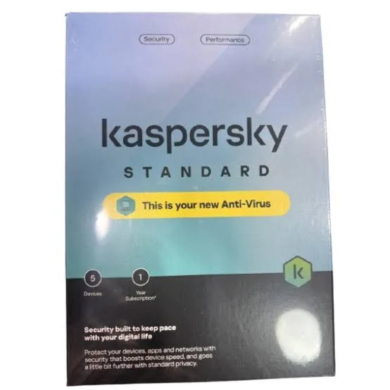 Kaspersky Standard 5 Devices Antivirus and Anti-Ransomware in Kenya | City Gadgets Kenya